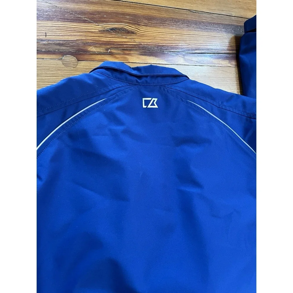 Boston Strong Police Athletic League Windbreaker‎ jacket Men M, Cutter Buck Blue